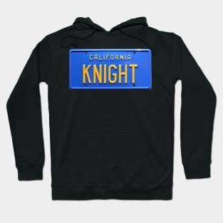 Knight Rider License Plate Hoodie